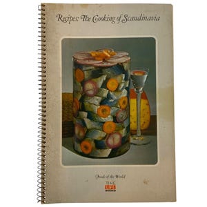 Vintage Time Life Foods of the World The Cooking Of Scandinavia Cookbook 1974