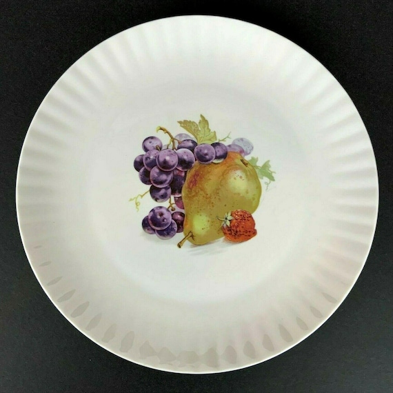 シューマンババリア 果物 フルーツ柄プレート 6枚セット シューマン