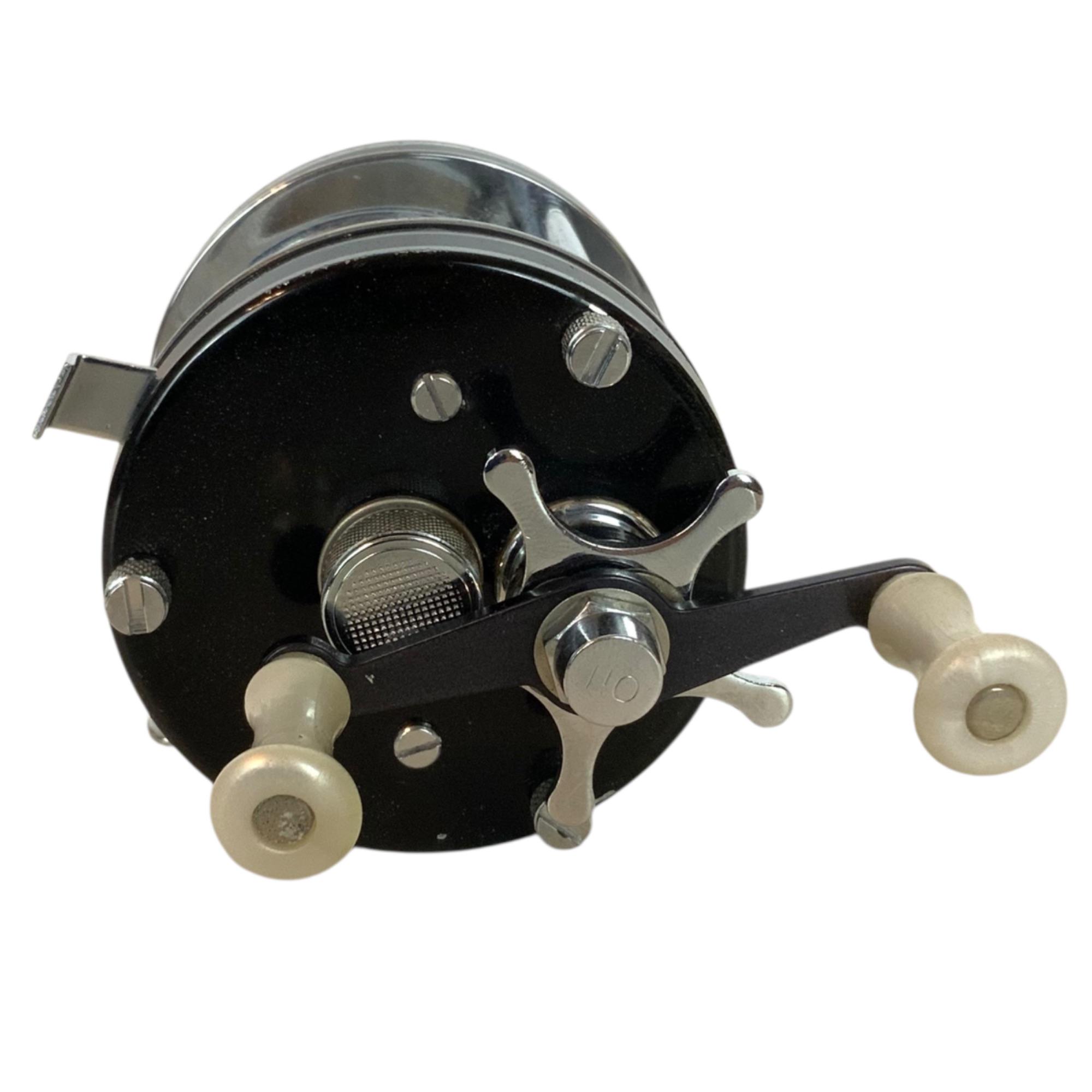 Vintage ABU Sweden Ambassadeur 5000C Fishing Reel Black Chrome