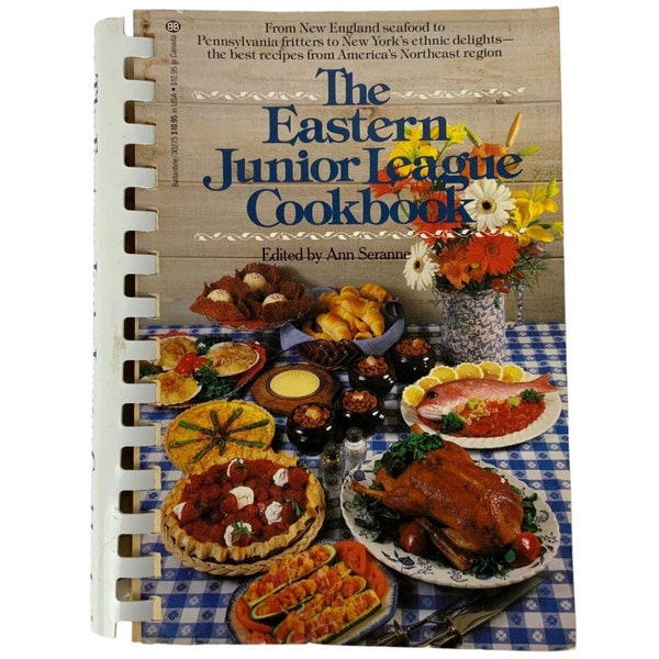 The Eastern Junior League Cookbook Vintage 1982 Spiral Bound