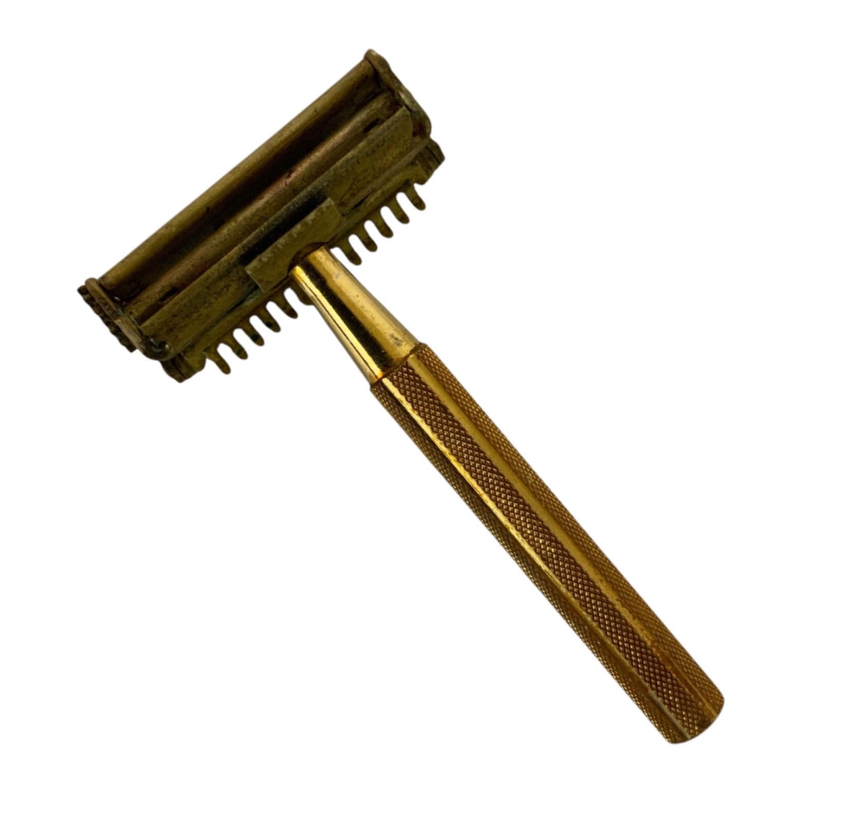 Valet AutoStrop メンズ剃刀 ヴィンテージ Antique Valet Autostrop Safety Razor and Blade in Original Steel