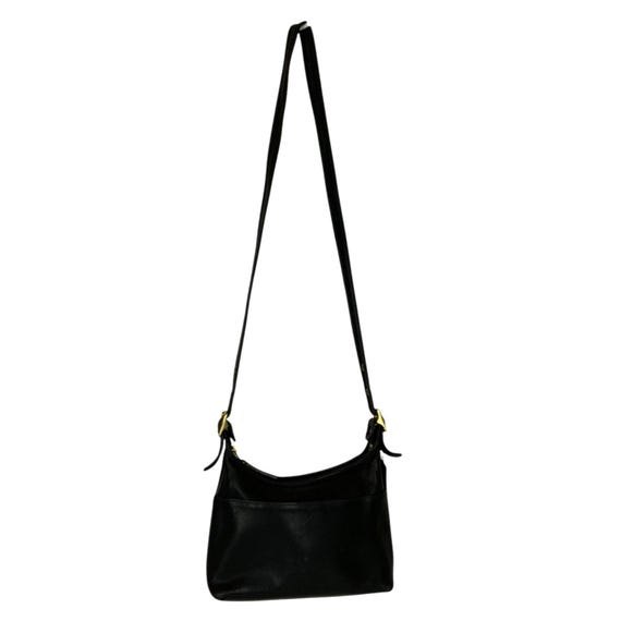 Coach Vintage Black Mini Turnlock Crossbody Convert Belt Bag