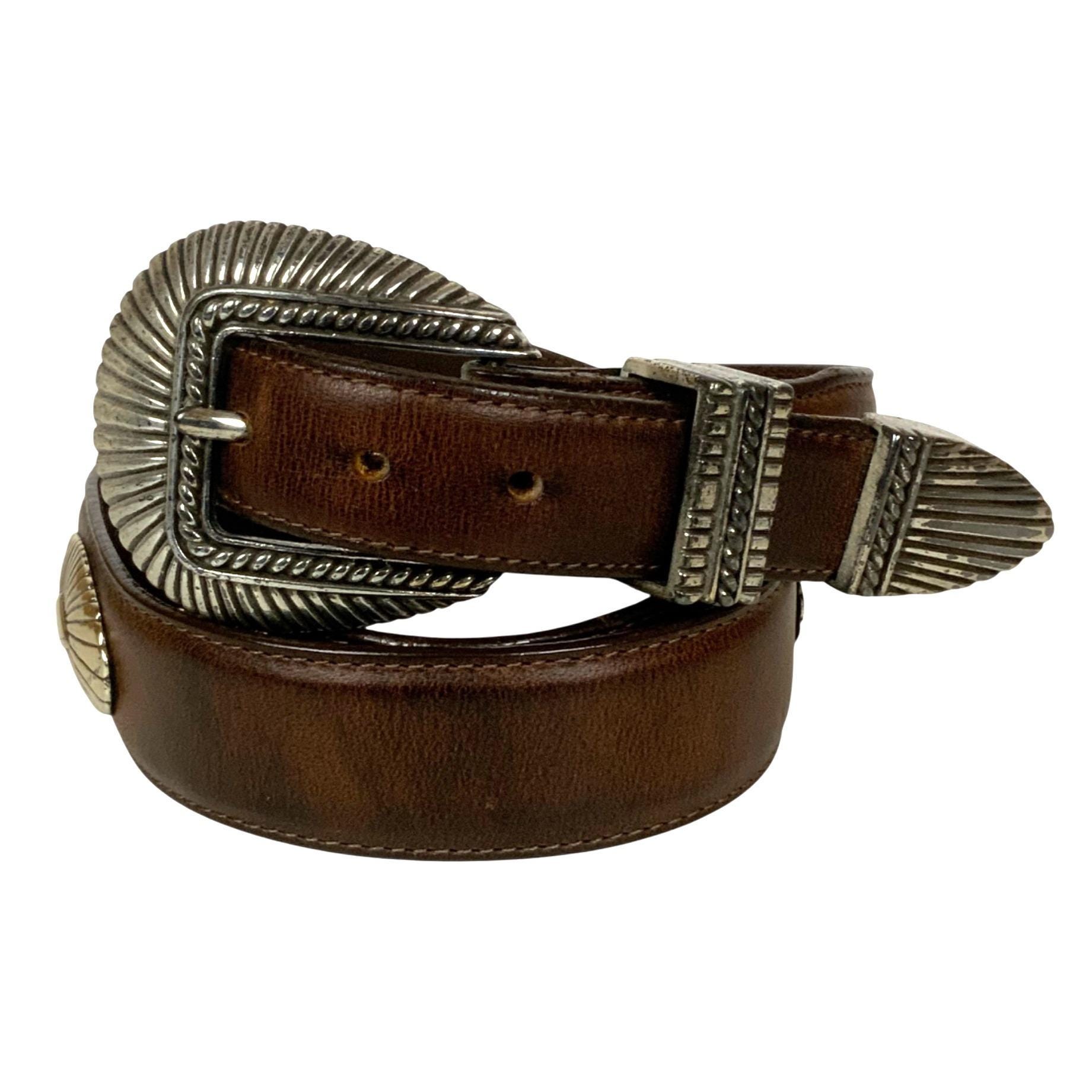 Vintage Brighton Concho Belt - Etsy display picture 1