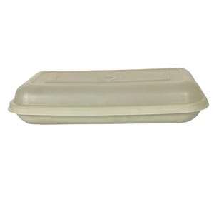Vintage Tupperware Ultra 21 Slim Plastic Food Storage Container with Lid 1768-7