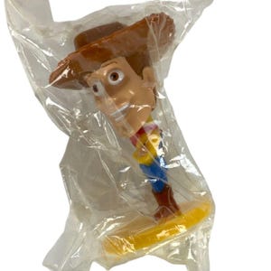 Kelloggs Cereal Premium Toy Story Woody Wackelkopf Figur Disney Pixar 90er Jahre Bild 1