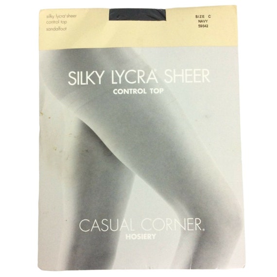 Navy control top pantyhose cheap