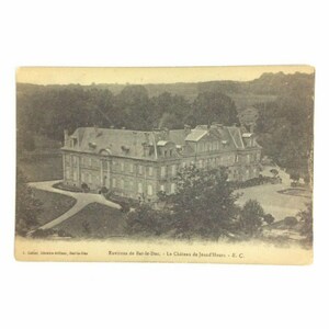 Cartolina francese d'epoca Environs De Bar-Le-Duc Château De Jean DHeurs del 1900