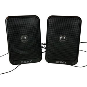 Sony SRS-8 Portable Speaker System With 3.5mm Audio Jack Black Portable Y2K