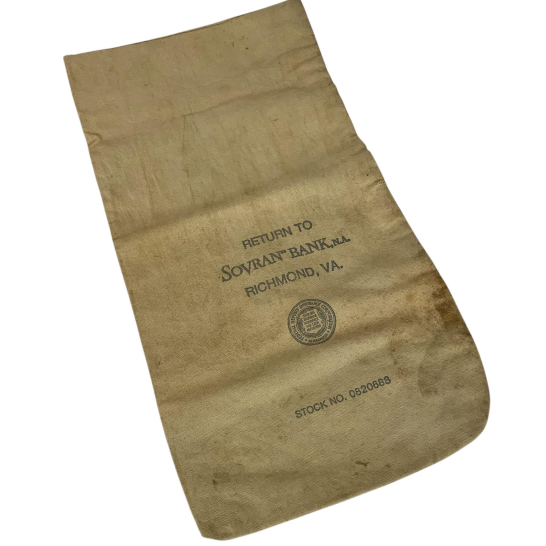 Vintage Bank Deposit Bags - Etsy