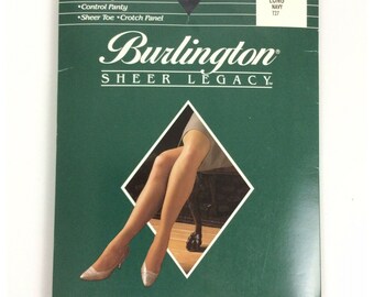 Burlington tummy top control pantyhose