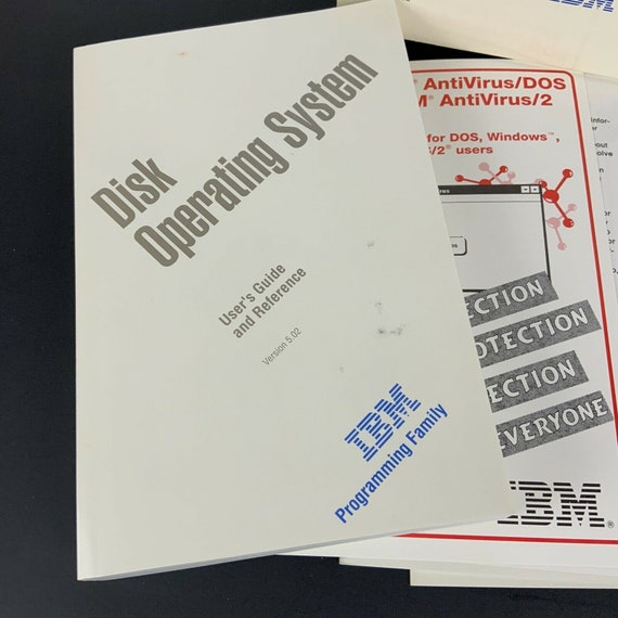 MS DOS 5.0 IBM and Compatibles 3.5 Inch Diskettes 1992 Dead Tech