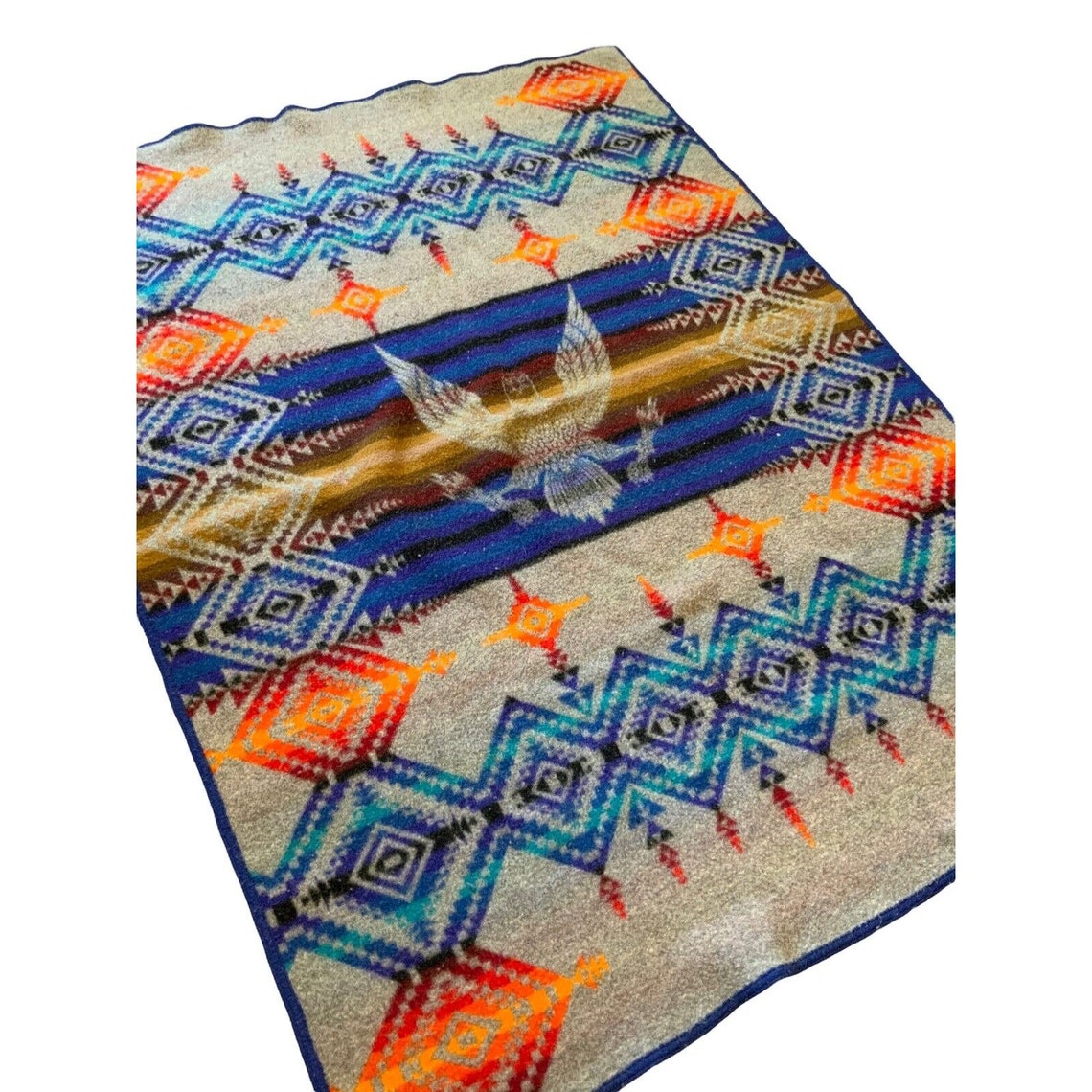 Pendleton Beaver State Wool Blanket Eagle Selatsee Chief Etsy