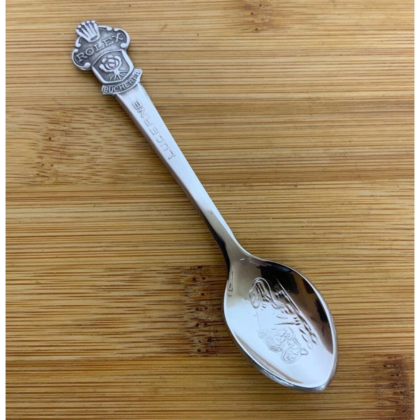 ぺりい　ROLEX Zurich スプーン Bucherer　３本 Vintage Rolex Bucherer Zurich Spoons - Stainless - Lot of 5 - Etsy