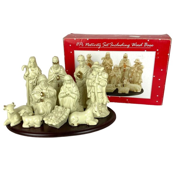 Jcpenney Nativity Etsy