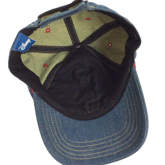 Disney Mickey Mouse Patch Denim Baseball Cap Hat … - image 6