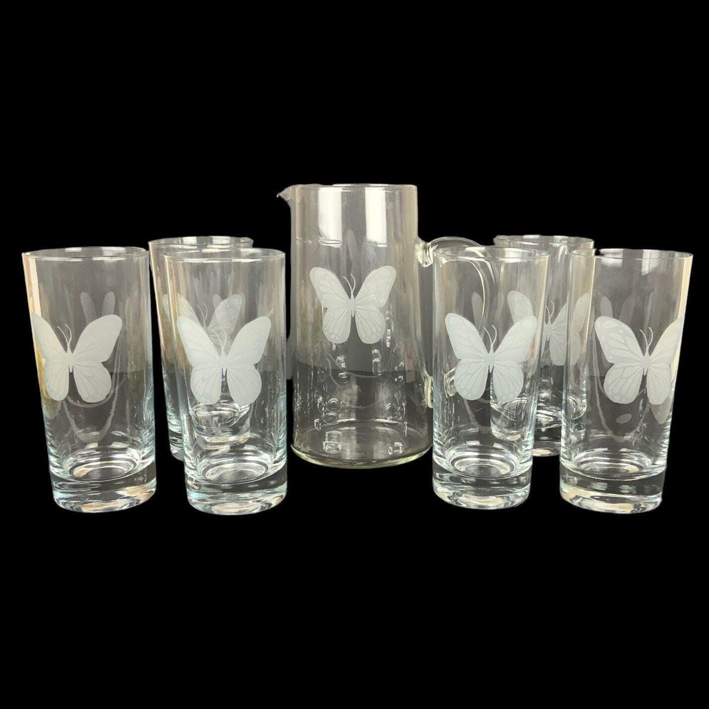 ニーマンマーカスのアートフレームグラス　２個 Buy Neiman Marcus Glass Online In India - Etsy India