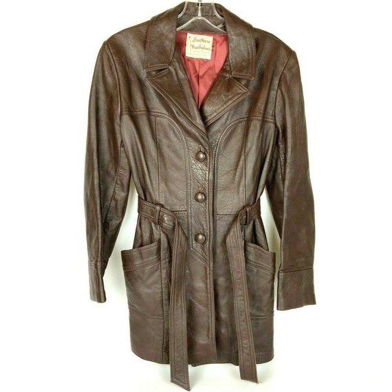 New England Sportswear Ladies Leather Jacket Size… - image 5