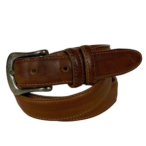 小物 Vintage Coach Bridle Belt Tan Leather Vintage COACH Leather Belt Size 36 British Tan English