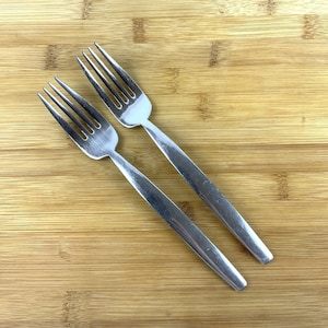 Oneida Leda Forks 18/10 Stainless Steel Replacement Flatware Discontinued