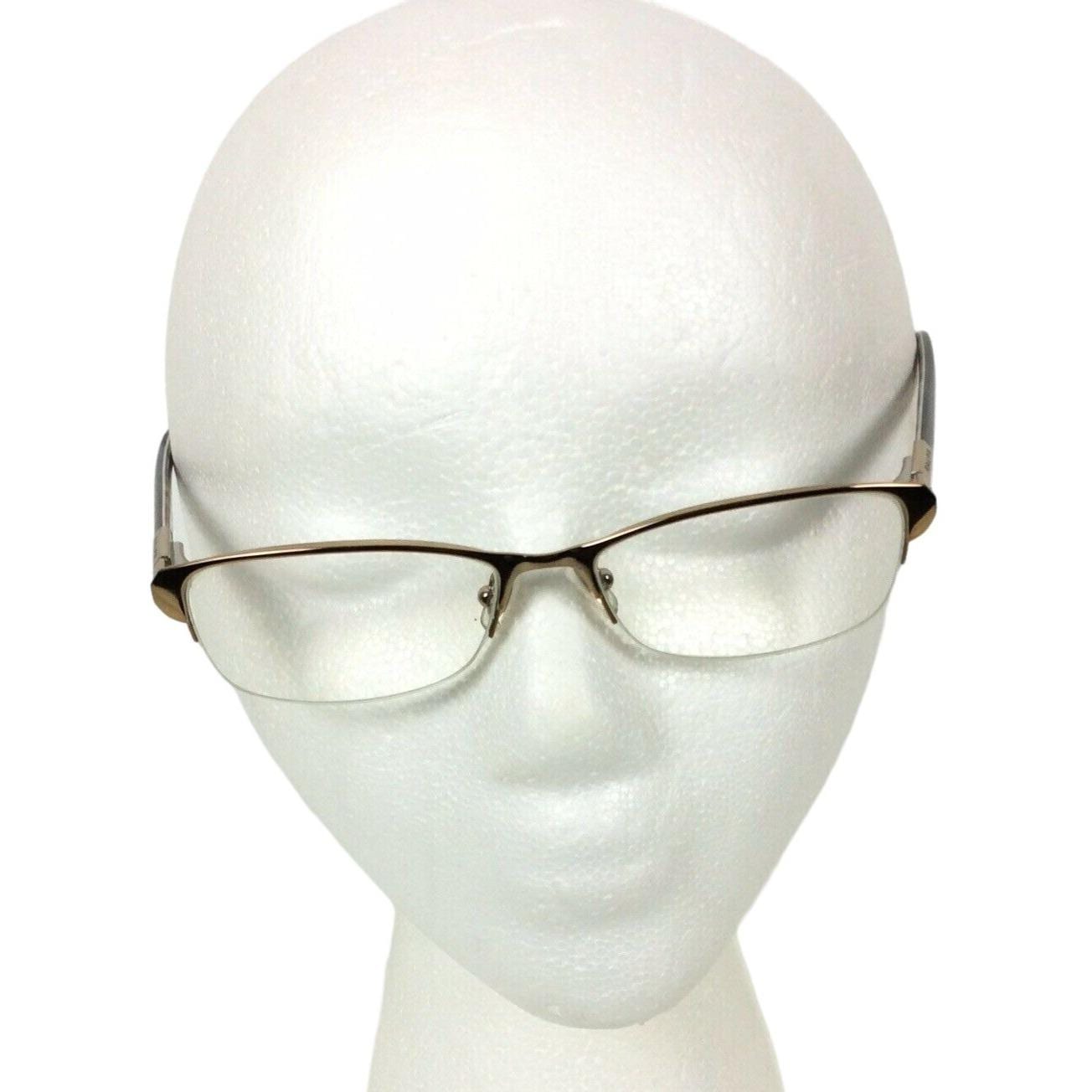 Ralph Lauren RA6032437 Gold Brown Tortoise Half Rim Glasses  display picture 3
