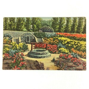 Postal antigua Jardines Hundidos Parque Municipal Clovis NM Sin publicar