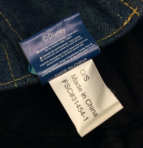 Disney Mickey Mouse Patch Denim Baseball Cap Hat … - image 8