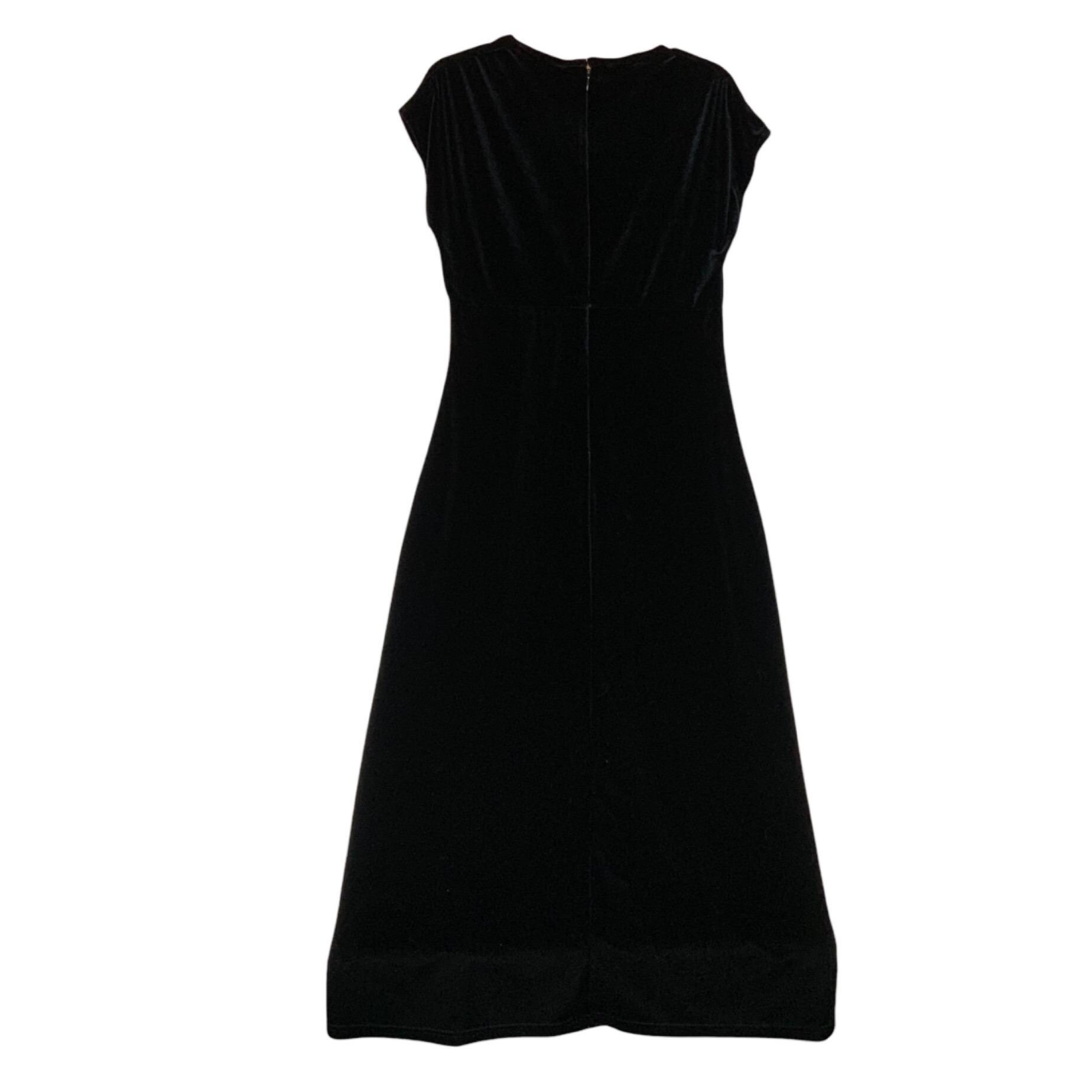 apt 9 black dress shoes Holland Cooper Ariella Midi Dress White Black Polka Dot Women's Size 4