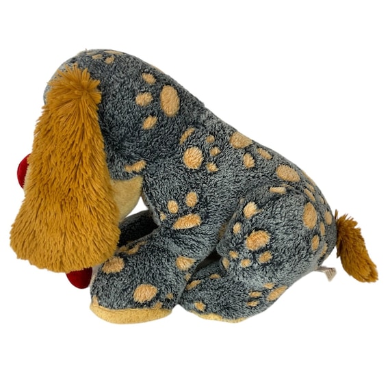 Dan Dee Collectors Choice Spotted Puppy Dog Plush 16 Inch Sitting Heart Nose Etsy Israel
