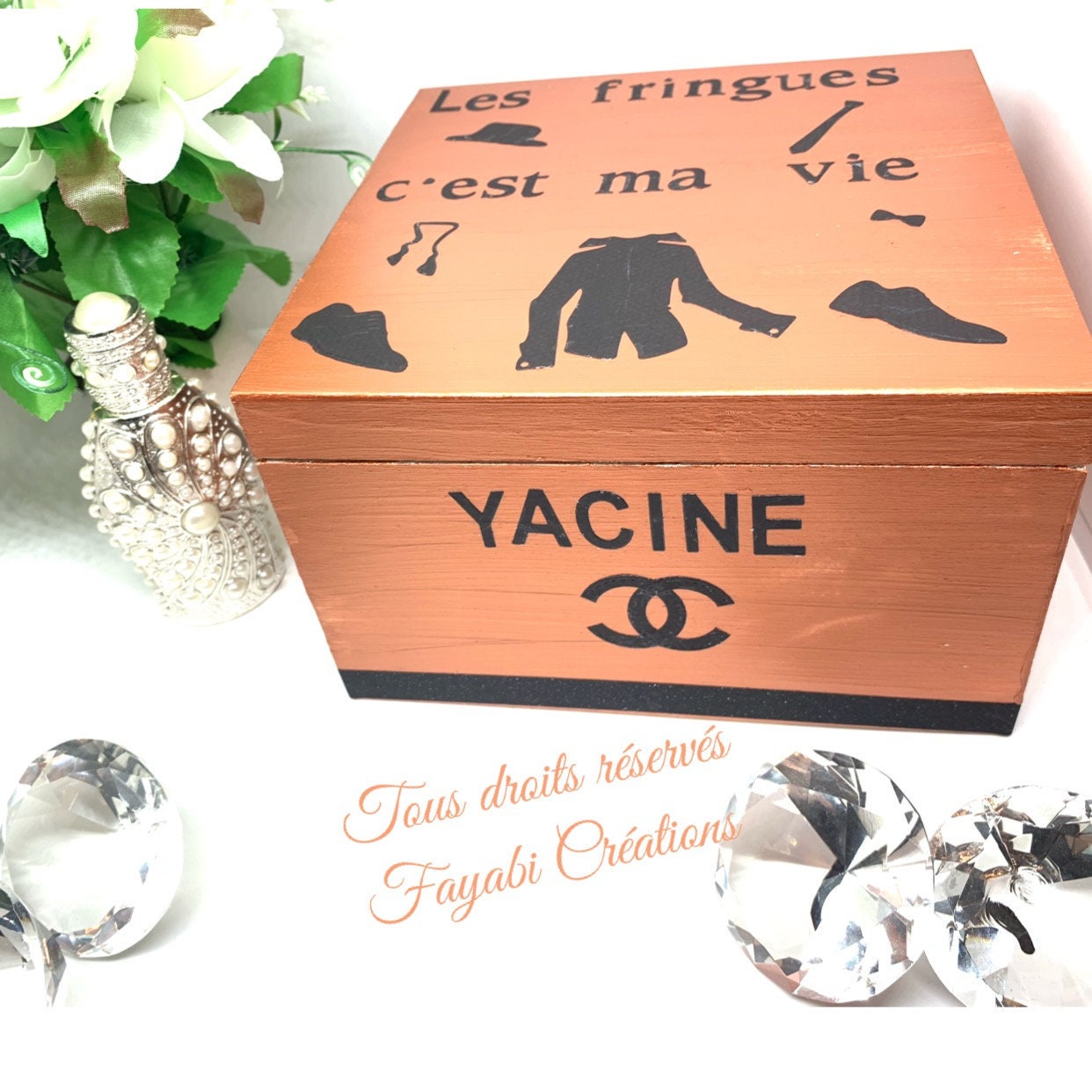 Coffret Personnalisé en Bois