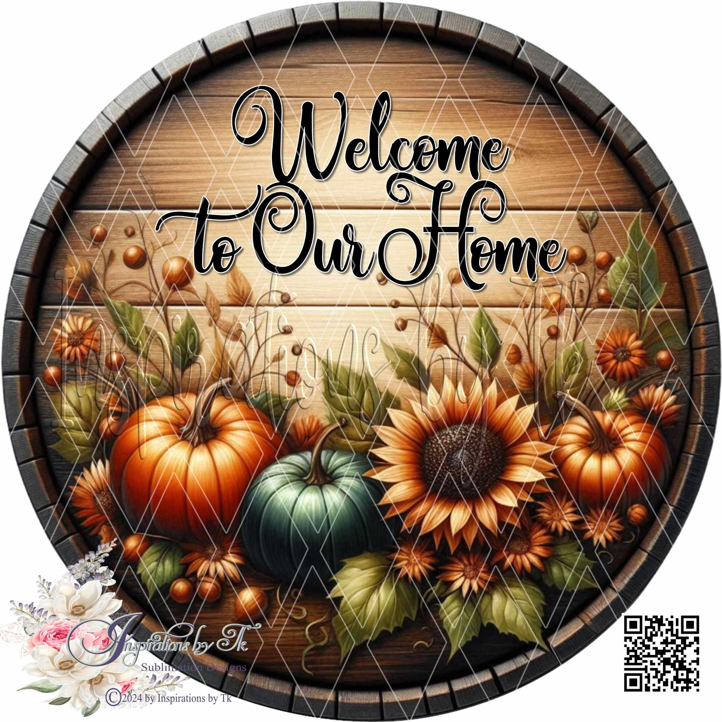 Herbst-Flagge Mit Schwarzer Krähe Auf Kürbis - Dekorative Gartenflagge 120x180cm