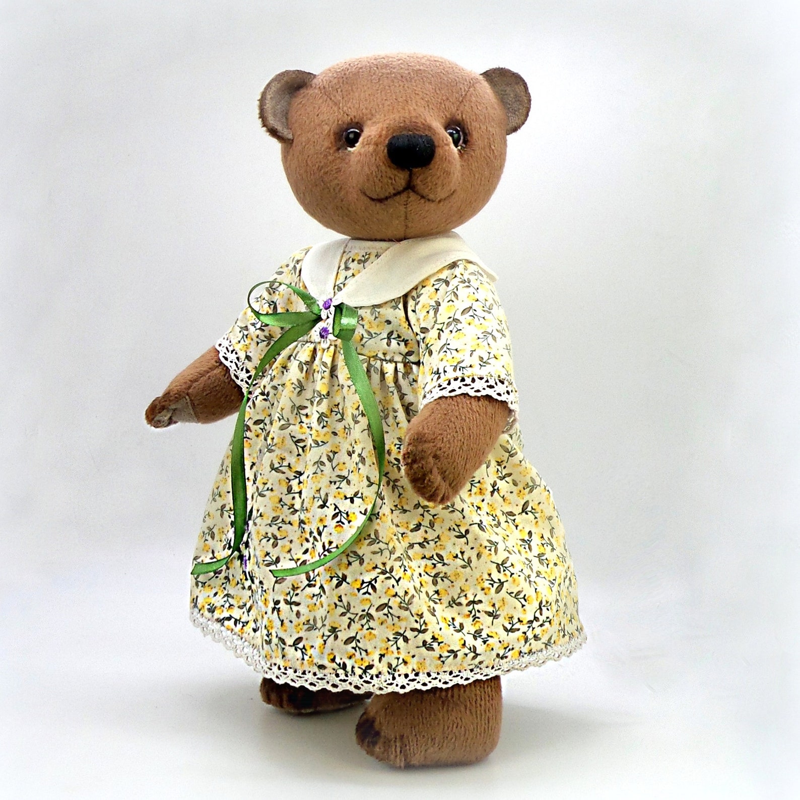 Teddy bear sewing pattern in dress Big Teddy Bear Clothes Etsy