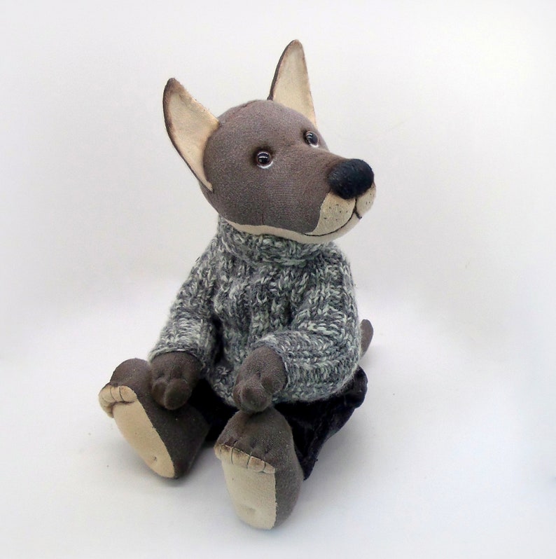 Wolf stuffed animal Soft baby toys Grey wolf plush Woodland Etsy