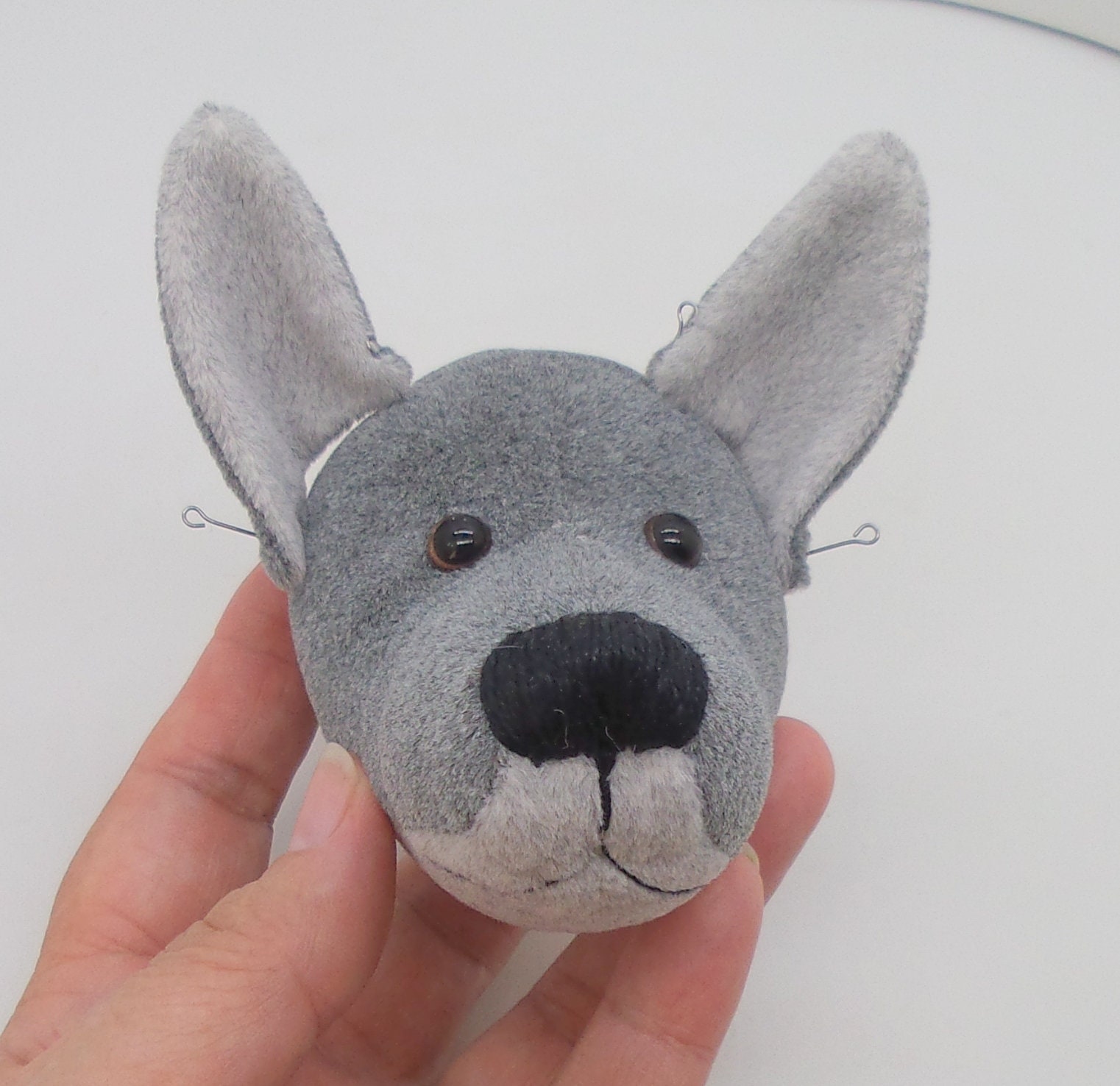 Grey Wolf plush pattern Stuffed animal sewing patterns Pdf Etsy