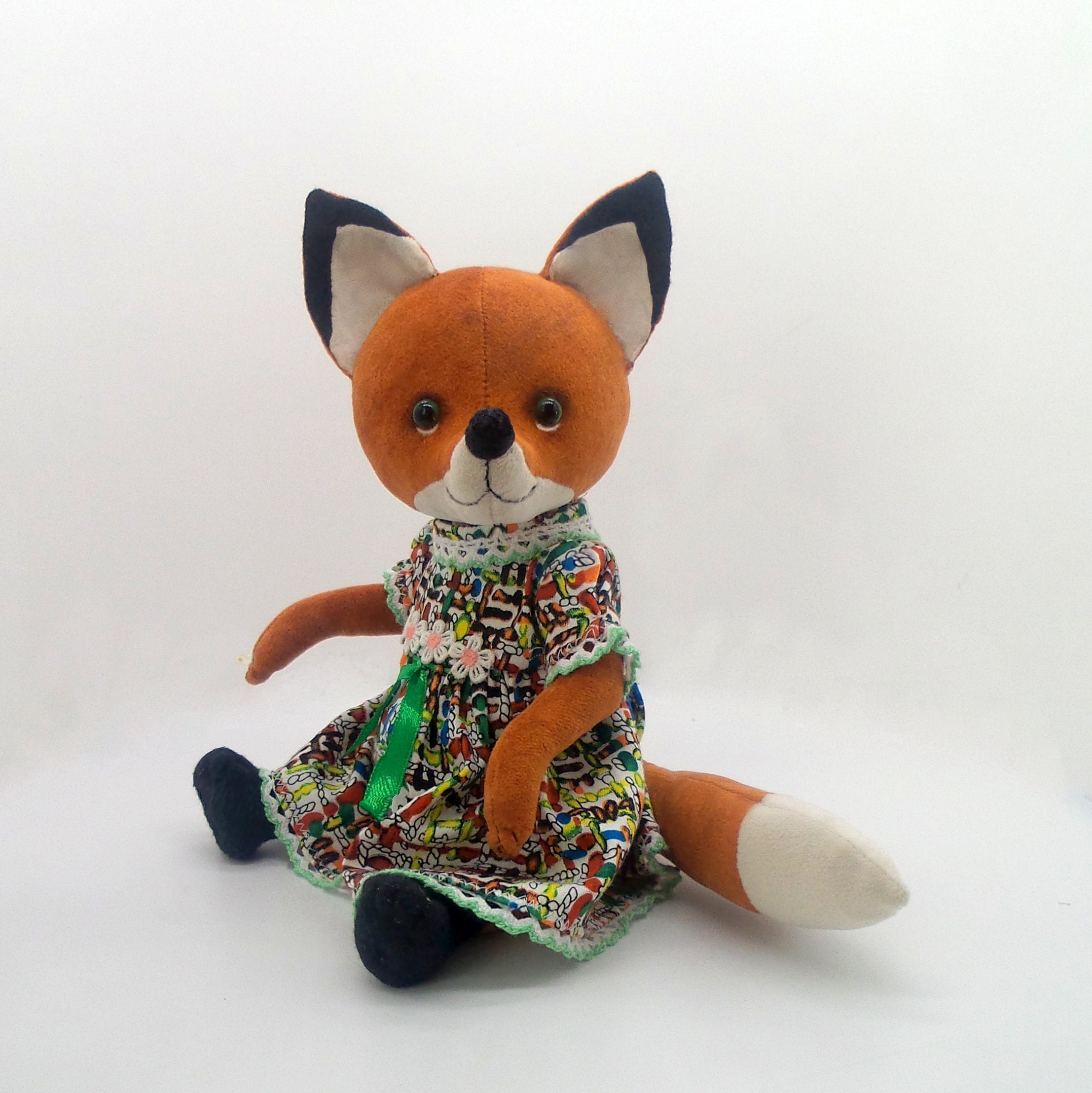Stuffed fox patternFox plush patternStuffed animal sewing Etsy