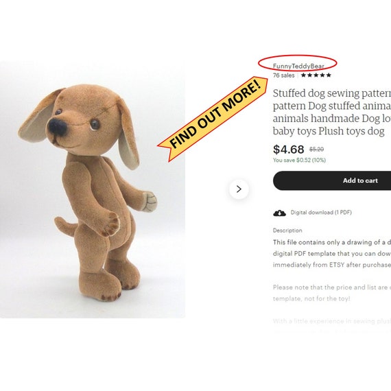 puppy plush pattern