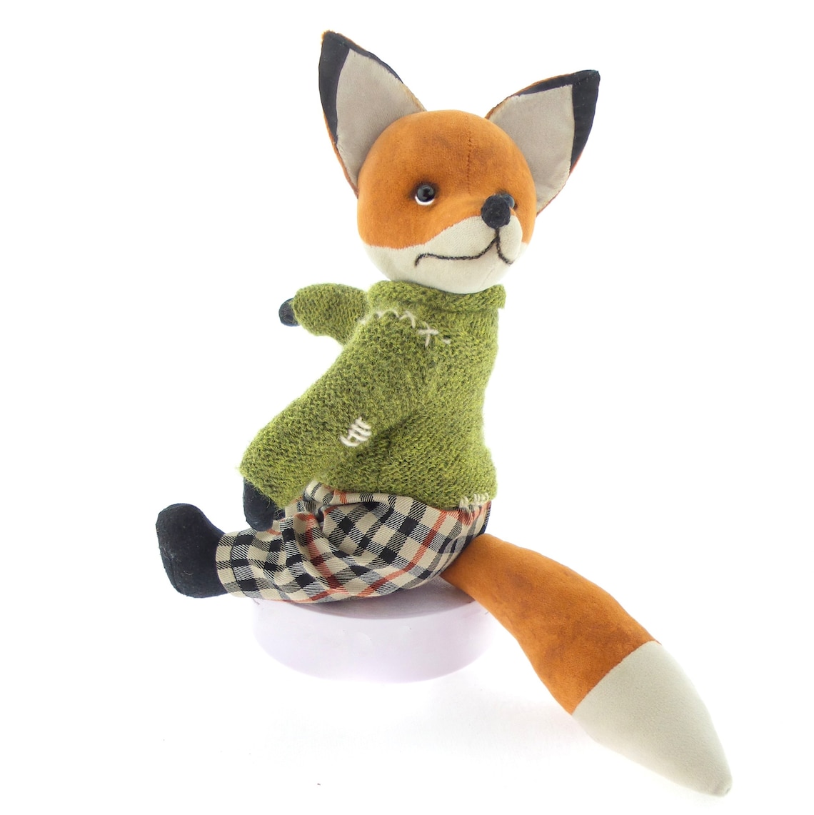 Stuffed fox sewing pattern-Fox plush PDF pattern Toy sewing | Etsy