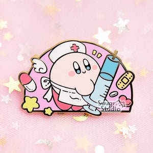Nurse Poyo Hard Enamel Pin