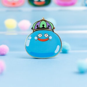 Happy King Slime Hard Enamel Pin