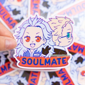 Dorohedoro &quot;Soulmate&quot; Shin x Noi Die Cut Vinyl Sticker