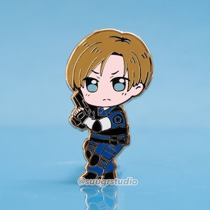 RE Leon Kennedy Hard Enamel Pin