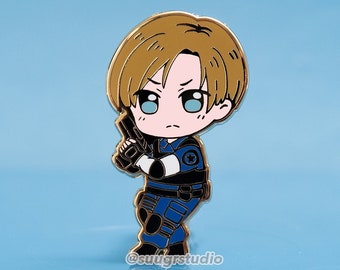 RE Leon Kennedy Hard Enamel Pin