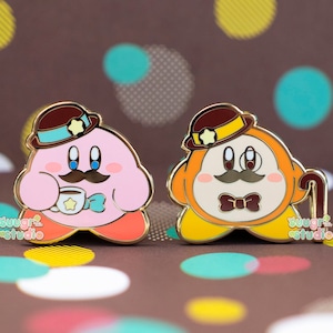 Poyo and Dee "The Gents" Hard Enamel Pin