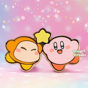 Poyo and Dee "Star" Hard Enamel Pin