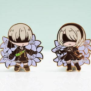 2B & 9S Hard Enamel Pin