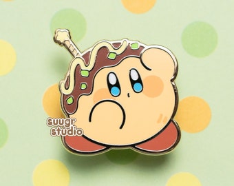 Takoyaki Poyo Enamel Pin, Mother's Day Gift