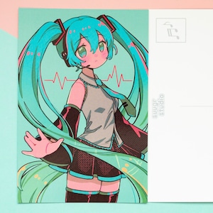 初音ミク ポストカード/ミニプリント