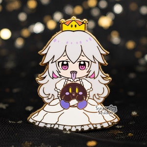 Princess x Poyo (Boosette) Hard Enamel Pin