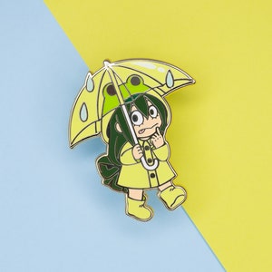 My Hero Academia Tsuyu Asui Vinyl Sticker Etsy