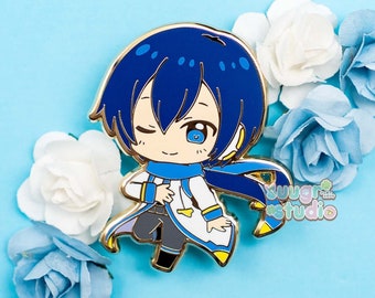 Virtual Vocalist Kaito Hard Enamel Pin
