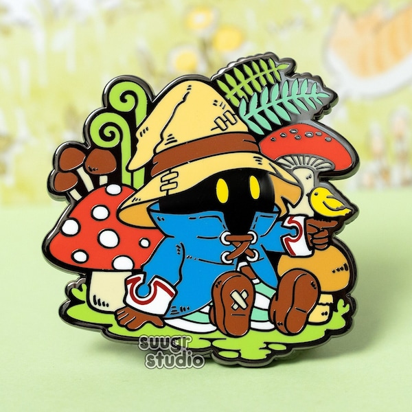 FF9 Vivi Ornitier Hard Enamel Pin